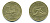 ГРЕЦИЯ 100 ДРАХМ 1997 ЧЕМПИОНАТ ПО ЛЕГКОЙ АТЛЕТИКЕ KM 196 латунь 4364-825
