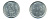 БЕЛЬГИЯ 1 ФРАНК 1966 BELGIE KM 143.1 медно-никель UNC 83-347