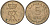Дания 5 эре 1972 Фредерик IX (1947-1972) KM 848 бронза 4571-335
