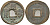 Китай 1 цянь (кэш) (юань-бао) ND (1068-1077) Империя Сун (960-1279), северная сун (960-1127), Шэнь-цзун (1068-1085), вес 3,65 гр, диаметр 23 мм Hartill 16.182, FD 950, Schjoth 531 бронза AUC2-7-43