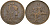 Франция 10 сантимов 1916 KM 843, Le Franc 163.28 бронза 4165-1125