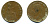 Великобритания 1 пенни 1936 Георг V (1910-1936) KM 838, Spink 4055 бронза 41-1245