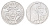 Ватикан 1 лира 1975 Священный год KM 124 алюминий UNC 4697-1026