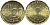 Нидерланды 20 евроцентов 2004 Беатрикс (1980-2013) KM 238 латунь UNC 08-1113