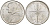 Ватикан 500 лир 1968 VI год, Павел VI (1963-1978), FAO, крест из колосьев KM 107 серебро    4512-842