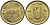 НЕПАЛ 10 ПАЙСА 1971 VS2028, FAO, БЫК KM 766 латунь 55-226