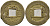Китай 1 цянь (кэш) ND (1887-1908) династия Цин (1636-1912), Гуансюй (1875-1908), диаметр 19,5 мм Hartill 22.1275, C 1-16 бронза 4121-1125