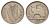 Ирландия 3 пенса 1964 заяц KM 12a медно-никель 4682-545