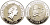 Австралия 1 доллар 1993 кукабара на ветке KM 209 серебро PROOF 00-000-00