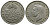 Великобритания 2 шиллинга (флорин) 1947 Георг VI (1936-1952) KM 865, Spink 4102 медно-никель 4381-1045