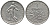 Франция 1 франк 1960 сеятель KM 925.1, Le Franc 226.5 никель 4128-424