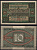 Германия 10 марок 1920 Pick 67a бумага 8602-32-1-1