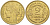 ФРАНЦИЯ 2 ФРАНКА 1938 ТИП MORLON KM 886, LE FRANC 268.11 алюминиевая бронза 3855-113