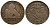 БЕЛЬГИЯ 2 САНТИМА 1836 BELGES KM 4.2 медь 4364-1523