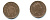 Великобритания 1 пенни 1994 Елизавета II (1952-2022) KM 935a, Spink 4391 (B4) сталь плакированная медью 177-1136