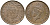 Британская Индия 1/4 анна 1942 Георг VI (1937-1952) KM 531 бронза aUNC 3334-441