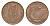 Ирландия 1 пенни 1974 мифологическая птица лира KM 20 бронза 4690-358