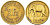 Бельгийское Конго 2 франка 1947 слон KM 28 латунь 4541-1036