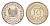 Суринам 10 центов 2008 тираж 1000 экземпляров KM 13a медно-никель BU 4649-1018