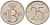 Бельгия 25 сантимов 1965 Belgique, Бодуэн I (1951-1993) KM 153.1 медно-никель 4564-135