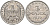Германия 3 марки 1922 Е, третья годовщина Веймарской Конституции KM 29, J.303 алюминий UNC 4574-746
