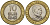 Кения 10 шиллингов 1994 Дэниэл арап Мои KM 27 биметалл XF-UNC 4511-1142