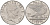 ИТАЛИЯ 50 ЧЕНТЕЗИМО 1941 R, ГОД XIX, ВИКТОР ЭММАНУИЛ III (1900-1946) KM 76b, VEM3. 1063 нержавеющая сталь 3853-344