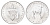 Ватикан 2 лиры 1970 MCMLXX, Павел KM 117 алюминий UNC 4697-1023