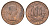 Великобритания 1/2 пенни 1966 Елизавета II (1952-2022) KM 896, Spink 4158 бронза 4675-434