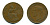 Великобритания 1 пенни 1938 Георг VI (1936-1952) KM 845, Spink 4114 бронза 37-533