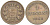 Бавария 1 пфенниг 1868 Людвиг II (1864-1886) КМ 471, Jaeger 91 AKS 185 медь 201-256