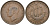 Великобритания 1/2 пенни 1942 Георг VI (1936-1952) KM 844, Spink 4115 бронза 190-746