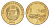 КНДР (Северная Корея) 1 чон 2002 ФАО - паровоз KM 195 латунь UNC 4644-913