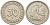 ФРГ 50 пфеннигов 1949 G KM 104, J. 379 медно-никель 112-944