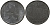 Бельгия 1 франк 1944 Belgie - Belgique, Леопольд III (1934-1947), германская оккупация, Вторая мировая война KM 128 цинк 4161-542