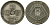 Бельгия 10 сантимов 1939 Belgie - Belgique KM 113 никель латунь 4121-656