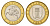 Литва 2 лита 2012 Курорты Литвы - Друскининкай KM 184.1 биметалл UNC 4695-437