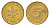 ФРГ 5 пфеннигов 1990 A KM 107, J. 382 сталь плакированная латунью UNC 4630-1252