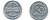 ГЕРМАНИЯ 50 ПФЕННИГОВ 1921 D KM 27, J. 301 алюминий 58-435