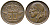БЕЛЬГИЯ 50 САНТИМОВ 1966 BELGIQUE KM 148.1 бронза 39-1249