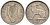 Ирландия 3 пенса 1964 заяц KM 12a медно-никель 4596-1069