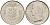 Бельгия 1 франк 1979 Belgique KM 142.1 медно-никель  UNC  4187-115