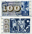 Швейцария 100 франков 1965 Brenno Galli - R. Motta - Kunz Pick 49 g (2) бумага 451-236-1