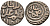 Индия 2 гани 1308 (AH711) Делийский Султанат, Ghiyath al-Din Balban Goron/Goenka D 233, Mitchiner 2569 биллон 192-711
