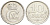 Дания 10 эре 1916 Кристиан X (1912-1947) KM 818 серебро 4621-1031