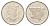 Канада 25 центов 2011 Сапсан, Елизавета II (1952-2022) KM 1169 сталь плакированная никелем aUNC 4631-722