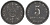 ГЕРМАНИЯ 5 ПФЕННИГОВ 1918 A KM 19, J. 297 железо 45-1146