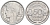 ФРАНЦИЯ 50 САНТИМОВ 1941 ТИП MORLON LOURDE KM 894.1a, LE FRANC 193.2 алюминий 44-255