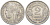 ФРАНЦИЯ 2 ФРАНКА 1946 KM 886a 1 алюминий 4402-1132