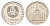 Приднестровье 1 рубль 2016 Православные храмы Приднестровья - Кирилло-Мефодиевская церковь, Днестровск KM 240 сталь плакированная никелем UNC 4669-1022